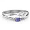 Anello Princess Stone e Accent