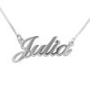 Collana con nome classico in argento sterling piccolo