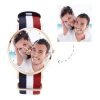 Unisex rose guldtone fotour farve nylon rem