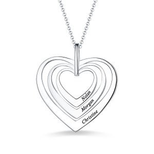 שרשרת Family Hearts