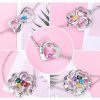 Personalized Multiple Hearts Bracelet With Birthstone