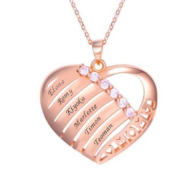 Chapado en oro rosa de 18 k
