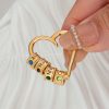 Forever Bound by One Mother's Heart personalized birthstone necklace